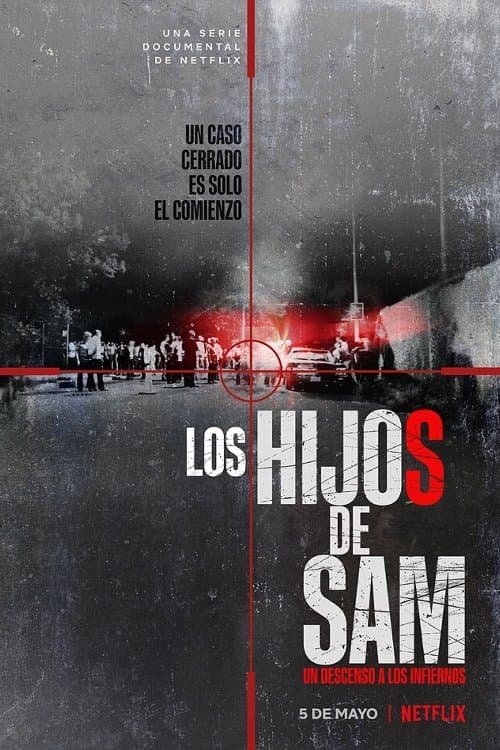 Cartel de Los hijos de Sam: descenso a la oscuridad