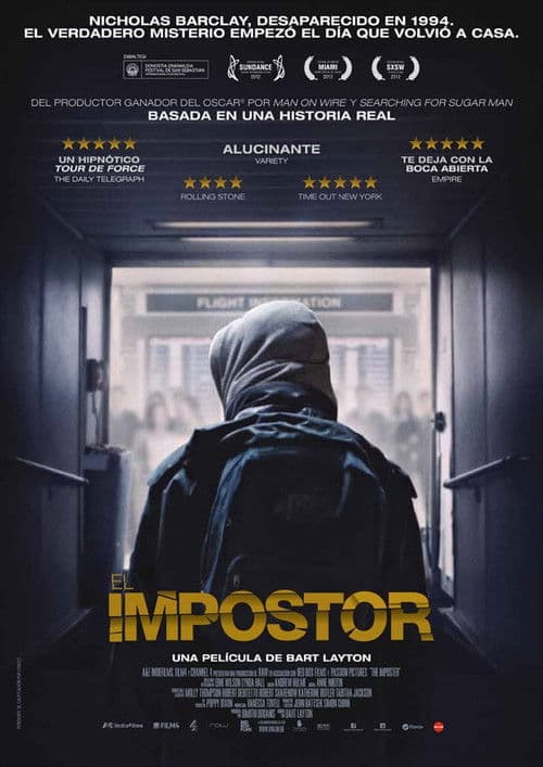 Cartel de The Imposter